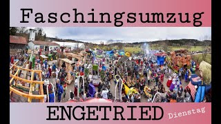 Faschingsumzug Engetried 2020 Dienstag [upl. by Llerot]