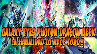 LA MEJOR HABILIDAD PARA ESTE DECK  GALAXY EYES PHOTON DRAGON DECK  YUGIOH DUEL LINKS [upl. by Ssepmet]