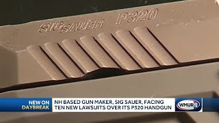 NHbased gunmaker Sig Sauer facing new lawsuits over its P320 gun [upl. by Esidnak]