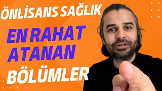 YKS TERCİH ÖNLİSANS SAĞLIK  2 YILLIK  ATAMASI EN ÇOK SAYIDA VE EN RAHAT OLAN BÖLÜMLER [upl. by Coward]