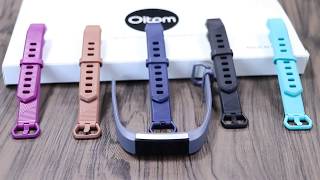 Fitbit alta hr wristband activity tracker oitom bands review [upl. by Kaenel]