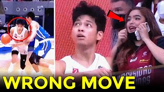 Ricci Rivero na Wrong Move UP vs Ateneo Game 2 Finals [upl. by Ariamoy681]