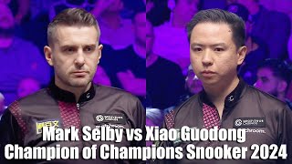 Mark Selby vs Xiao Guodong Champion of Champions Snooker 2024 snookerhighlights [upl. by Ahsratal]