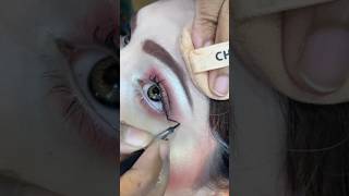 how to apply liner  liner tutorial howtoapplyliner eyemakeup liner viral linertutorial [upl. by Philis22]