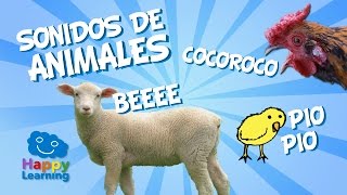 Sonidos de Animales de la Granja para Niños [upl. by Hannavahs530]