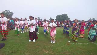 Adiwasi Soros Somaj  Beautiful Dance Performance  Babupur Football Ground [upl. by Ocirrej]