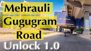 Mehrauli Gurgaon Road  AIIMS to Gurugram Ride [upl. by Madlen120]