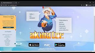 HOW TO PLAY AKINATOR ON PC [upl. by Ihel]