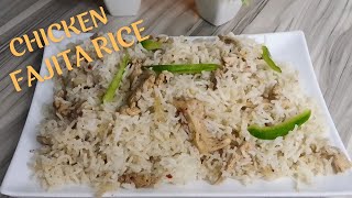 Chicken Fajita Rice Recipe  Chicken Fajita Rice Recipe Easy Chicken Fajita Recipe [upl. by Krenn598]