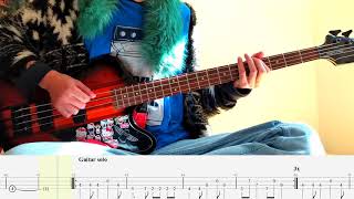 Sappy – Nirvana – Bass cover with tabs – 4k [upl. by Kalvn]