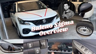 Baleno Sigma Bs6 2024 Mai Apko Kya Feature Milte Hai [upl. by Cirenoj]