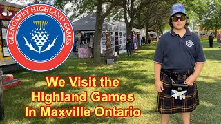 Glengarry Highland Games in Maxville Ontario Full Merchant Walkththrough [upl. by Akemehc]