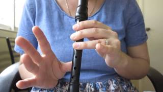 23 Descant Recorder Lesson Suzuki Book 2 Early One Morning [upl. by Hilleary206]