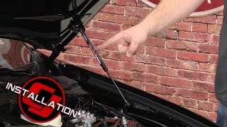 20152020 Mustang GT350GT350R Redline Tuning Hood Strut Kit QuickLIFT PLUS BoltIn Installation [upl. by Sergei]