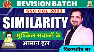 🔴DAY 08  FREE REVISION BATCH  SIMILARITY  Reasoning By Vikramjeet sir  ssccgl2023 [upl. by Jeffy]