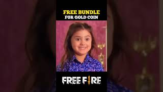 Free Rare Bundle In gold coin 👛🤫 like ffviral ffshorts ffevent subscribe [upl. by Niai]