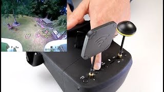 LS 800D FPV Budget Diversity goggles Built in DVR amp battery modify and test review [upl. by Bertrando769]