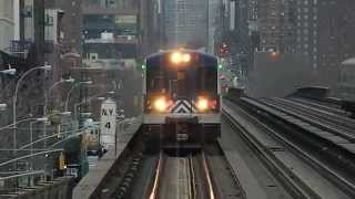 MTA Metro North Railroad Harlem Line Local Train of M7As  Harlem125th Street [upl. by Emiaj]