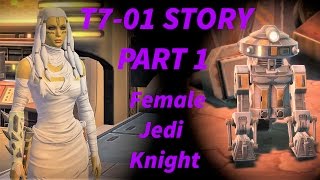 SWTOR T701 STORY PART1 Neutral Female Jedi Knight [upl. by Lizzy]