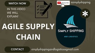 Agile Supply Chain A Modern Approach The Power of Agile Supply Chain [upl. by Cirone251]