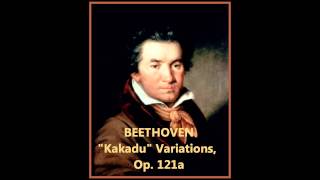 Bernadel Trio Beethoven quotKakaduquot Variations Op 121a [upl. by Alfeus]