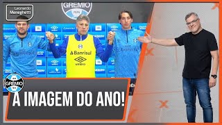 Renato pressiona Arena e organiza a imagem do ano no Grêmio [upl. by Griffy182]