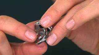 Stainless Steel Faceted Gemstone and Crystal Ring with Kerstin Lindquist [upl. by Chi]