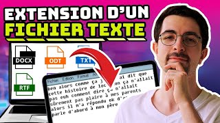 📂 Le secret pour choisir la bonne EXTENSION dun FICHIER TEXTE en 2 minutes  📝 [upl. by Temirf322]