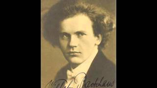 Wilhelm Backhaus plays Chopin Two Etudes Op 25 1916 [upl. by Eniad]