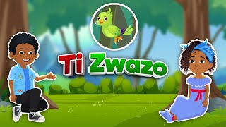 Haitian Creole Nursery RhymeTi ZwazoLittle BirdieRime PepinyèNursery Rhymes amp Kids Songs [upl. by Acimot]