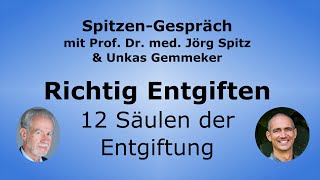 Richtig Entgiften  12 Säulen der Entgiftung  SpitzenGespräch mit Unkas Gemmeker [upl. by Aihsaei691]