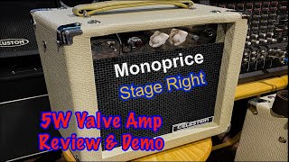 Monoprice Stage Right  15 Watt Tube Amp Combo [upl. by Gilbertine]