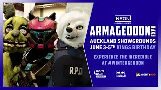 Milkshake Attends Auckland Armageddon Expo 2023 [upl. by Lidaa324]