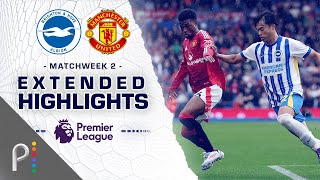 Brighton v Manchester United  PREMIER LEAGUE HIGHLIGHTS  8242024  NBC Sports [upl. by Seligman]