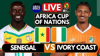 🔴SENEGAL vs COTE DIVOIRE LIVE  AFCON 2024  Africa Cup Nations AFCON Football Match Score [upl. by Odlanra]