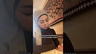 What my journal witnesses muslimgirl [upl. by Llednov95]