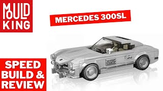 MOULD KING 27037 MERCEDES BENZ 300SL LEGO SPEED CHAMPION SCALE KIT UNBOXING SPEED BUILD amp REVIEW [upl. by Rannug]