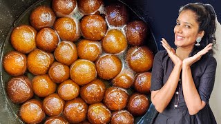 Making around 100 Gulab Jamuns Shop Style Recipe Navratri Special [upl. by Eiramanit]