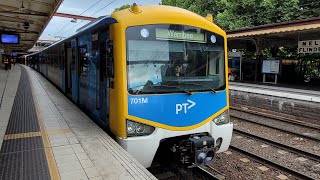 Siemens Nexas from Flinders Street to Werribee ft 701M [upl. by Neelyad]