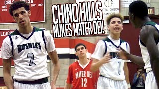 PRIME CHINO HILLS DESTROYS MATER DEI Lonzo Ball QUADRUPLE DOUBLE Worst MD Loss OF ALL TIME [upl. by Carthy]