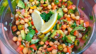 Recette Salade Complète Vite Faite et Bien Faite ✅🔝👌 Salad Recipe [upl. by Eatnahc]