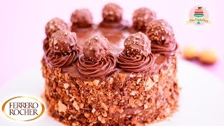 PASTEL DE FERRERO ROCHER  MIS PASTELITOS [upl. by Notserp]