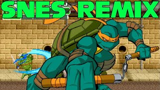 TMNT 2003 Theme SNES Remix [upl. by Farwell201]