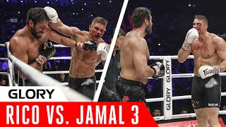 THE CRAZIEST FIGHT OF 2021 Collision 3 Rico Verhoeven v Jamal Ben Saddik [upl. by Gona]