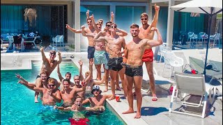 MET 16 MAN DUBBELE VILLA GEBOEKT OP ZAKYNTHOS [upl. by Ycart617]