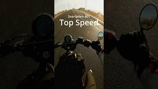 Svartpilen 401 Top Speed  beautiful scene 🏔️ 🏍️ svartpilen 401 top speed fast husqvarna [upl. by Barden71]