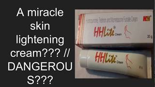 HH lite a dermatologist prescribed skin lightening cream [upl. by Lindell380]