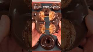 Perfect Chocolate Glazed Doughnuts Recipe  Easy Chocolate Glaze Tutorial shorts chocolate [upl. by Lau373]