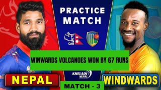 Windwards Volcanoes Defeat Nepal by 67 Runs  Thrilling Match Report  T20 Cricket [upl. by Htebsil662]