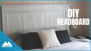 DIY Wood Farmhouse Headboard [upl. by Pauly]